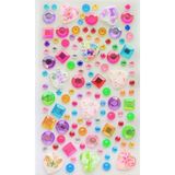 Ayrex Giraffe Sticker Taş Yapışkanlı Saç, Yüz, Tırnak, Makyaj ve Süs Taşı Işıltılı Par - 1 Adet