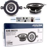 Ayrex Gk Sound 2 Hoparlör Alpıne SXE-0825S 2 Yollu Koaksiyel 3.45 Inç 87 mm 3.5 Inç Çap 20 Watt - Genel