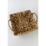 Ayrex Hasır Rattan Ekmeklik Ekmek Sepeti Kare 20 * 20CM - Çok Renkli - Genel