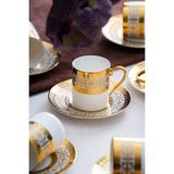 Ayrex Hermia 6 Kişilik Kahve Fincanı Takımı - 90 ml HXF-06926/6-BYZ Renkli HXF-06926/6-BYZ - Genel