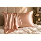 Ayrex Icon SILK%100 Saf Ipek Yastık Kılıfı (50 cm * 70 Cm) 1 Adet (Cherry Blossom) - Çok Renkli - Genel