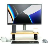 Ayrex Industrial Living Monitor Yükseltici - Monitor Sehpası - Televizyon Standı - Kayın Ağacı - Çok Renkli