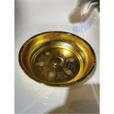 Ayrex Isaoğlu Yapı Altın Hamam Tası Komple Pirinç Ağır Tas Paslanmaz Kurna Tası Kurna Muslu�