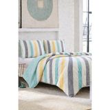 Ayrex Kolay Ütü-Tek Kişilik Nevresim Takımı (100X200 Lastikli Çarşaf+Yorgan Kılıfı+Y. Kıl - 100 x 100 cm