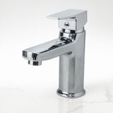 Ayrex Krom Lavabo Bataryası Paslanmaz Gövde Tek Kollu Sıcak Soğuk Su Ayarlı Şık Modern Musluk - Çok Renkli