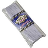 Ayrex Lastik Tek-Iş Sert Yumuşak Çamaşır Don Etek Bel Paça Bebe Lastiği Yassı Yumuşak 0,9cm No:1 Beyaz 10M - 00 Bordo