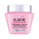Ayrex L'oréal Paris Elseve Glycolic Gloss Mükemmel Parlaklık Veren Saç Bakım Maskesi 300ML - 0,33 Creatör Altın