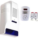 Ayrex LR-NG300 Kablosuz Hareket Dedektörlü Alarm Seti + Caydırıcı Alarm Dış Siren - Sahte Ala - Genel