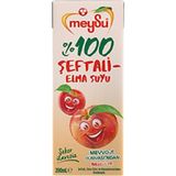 Ayrex MEYSU%100 Şeftali-Elma Suyu 200 Mililitre - 0,05 gr