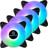 Ayrex Mıdlıght 4X120MM A-Rgb Sese Duyarlı Kasa Fanı - Genel - Çok Renkli