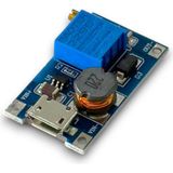 Ayrex MT3608 Dc-Dc Voltaj Yükseltici Ayarlanabilir Modül - USB Girişli - 2A