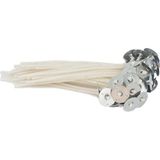 Ayrex Mum Fitili 25 Adet / Parafin Kaplamalı Uzun Yanma Süresi / Kalınlık Seçeneği Ile (12 mm - Çok Renkli - 1 Parça
