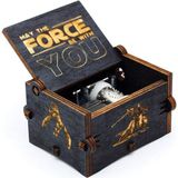 Ayrex Netavantaj Star Wars Ahşap Çevirmeli Müzik Kutusu - Genel