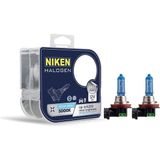 Ayrex Niken 12V H1, H3. H4. H7. H11 55W Beyaz Işık Halojen Ampul P14.5S 5000K - Genel