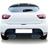 Ayrex Omsa Line Renault Clio 4 ile Uyumlu Arka Difüzör 2 Parça 2012-2019 Arası