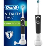 Ayrex Oral-B Vitality D100 Cross Action Şarj Edilebilir Diş Fırçası Siyah - Genel - Renkli