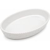 Ayrex Oval Seramik Fırın Kabı, 31X19X4 Cm, Beyaz - Çok Renkli - 1 Adet
