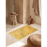 Ayrex Paçi Premium Bath Serisi 50X80 cm Doğal Bambu Banyo Paspası - Çok Renkli - Metal