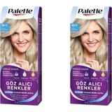 Ayrex Palette Göz Alıcı Renkler Renk Açıcı 10-1 Küllü Açık Sarı Saç Boyası x 2 Adet +Gl - Genel