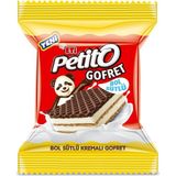 Ayrex Petito Bol Sütlü Kremalı Sade Kakaolu Gofret 26 G x 24 Adet - 1 Adet