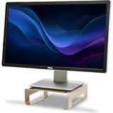Ayrex Prexua Riser Masaüstü Monitör Standı - Monitör Yükseltici (Gold, Small)