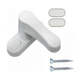 Ayrex Pvc, Ahşap, Alüminyum Pencere Metal Çekmeli Çocuk Emniyet Mandalı Güvenlik Kilidi Çek-� - 0 - 1 Yaş - Renkli