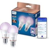 Ayrex Smart Lighting LED Ampul A60 E27 100W Eşdeğer Rgb 2'li Paket - Google Home, Alexa, Homekit V - 0,5 W - Altın