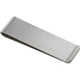 Ayrex Spelt Metal Kağıt Para Tokası Kart Tutucu Klips Cüzdan Ataş Gümüş 70 mm x 20 mm - 1 Adet - Çok Renkli