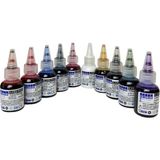 Ayrex Südor Vitrail Cam Vitray Boyası 10 Renk x 25 ml - Genel - Çok Renkli