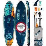 Ayrex Suplimanı Supboard Paddle Board Şişme Sörf Tahtası Tam Set Sup Board 350X89X15 - 1 Adet