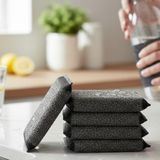 Ayrex Technow Paslanmaz Çelik Sihirli Inox Yağ ve Kir Çözücü Tel Bulaşık Süngeri 2 Adet - 1