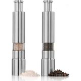 Ayrex Teknoclass Tuz Baharat Öğütücü Otomatik Basmalı Çelik Değirmen (1 Adet) - Çok Renkli - 0,5 ml