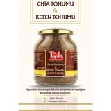 Ayrex Tijda Chia Tohumu %50, Keten Tohumu %50 Öğütülmüş Toz 400 gr - 0,1 kg
