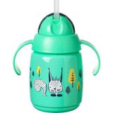 Ayrex Tommee Tippee Pipetli Alıştırma Bardağı 300 ml - Yeşil - Çok Renkli