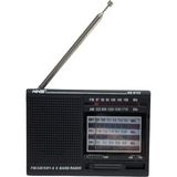 Ayrex Ultratekno NS-8153 Taşınabilir Pilli Cep Radyosu Deprem Çantası Radyosu Am Fm Sw-1-6 8 Ban - Çok Renkli