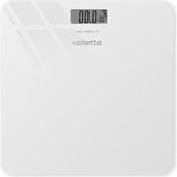 Ayrex Valletta Echo Pil Hediyeli Dijital Cam Baskül Tartı 180 kg LCD Ekranlı Beyaz