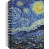 Ayrex Vincent Van Gogh/the Starry NIGHT,1889 / Spiralli Defter 02 / A5 / Çizgisiz / 100 Sayfa / San - Genel