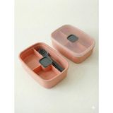 Ayrex Vios Store Sızdırmaz Lunch Box – 3 Bölmeli Yemek Kabı / Öğle Yemeği Kutusu / Saklama - Çok Renkli - Genel
