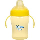Ayrex Wee Baby 775 Colurful Akıtmaz Kulplu Bardak 240 ml - Çok Renkli