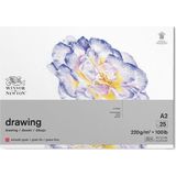 Ayrex Winsor & Newton 6689743 Çizim Kağıdı, Doğal Beyaz, Dın A2 - Çok Renkli - Genel