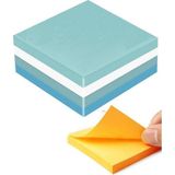 Ayrex Yapışkanlı Not Kağıdı 4 Renk 400 Sayfa 1 Paket Buzul Küp Blok Yapışkanlı Postit 75X7 - Çok Renkli - Genel