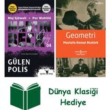 Ayrıksı Kitap Martin Beck Serisi 4 - Gülen Polis + Geometri + Dünya Klasiği Hediye - Hayır