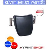AYRINTISHOP Ayrıntishop Ayaklı Küvet Jakuzi Baş Yastığı - Siyah