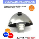 AYRINTISHOP Ayrıntishop Duşakabin Küvet Duş Seti Dikey Kompakt Kabin Batarya Plastik ( Gaga) 1ADET