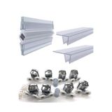 AYRINTISHOP Banyo Duşakabin Fitil Cam Kabin Rulman Tekerlek Takım Set
