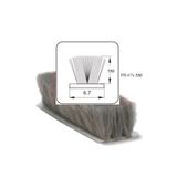 Ayrıntıshop Cam Balkon Kıl Fitil / Sürgülü Kapı Kıl Fitilleri 67X550 25METRE