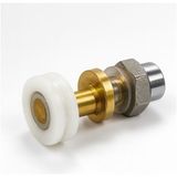 AYRINTISHOP Duşakabin Cam Kabin Kapı Eksantrik Kanallı Teker Rulmanı Yedek Tekerlek 1 Adet - Teker Çap 22mm