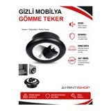 AYRINTISHOP Gömme Mobilya Tekeri Gizli Montajlı Dolap Çekmece Sehpa Masa Tekerlek Seti 1 Adet