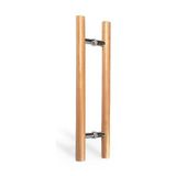 Ayrıntıshop Sauna Hamam Kapı Ahşap Metal Dayanıklı Buhar Odası Kapı Kolu