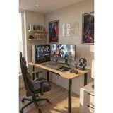 AyrStore 100 Çam Oyun Çalışma Masası Gaming Masa Ofis Masası 9111 - Renkli